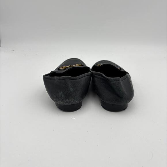 GUCCI Jordaan Horse Bit Slip On Penny Loafers Women's 37 US 7 - Picture 4 of 13